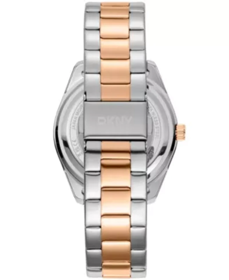 Men's Modernist Classics Brown Dial Gold Two-Tone Stainless Steel Bracelet Watch