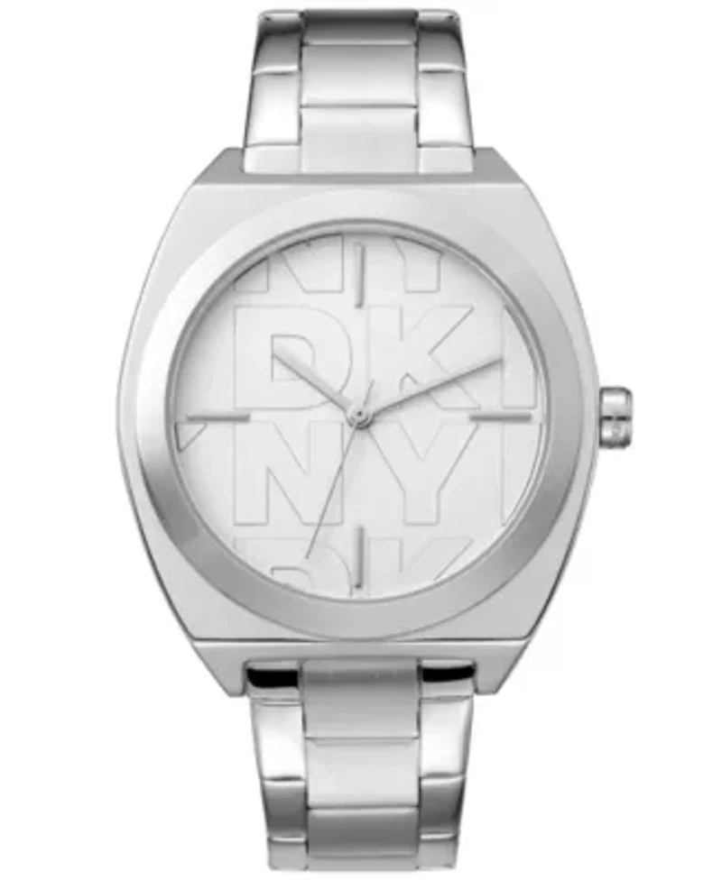 Women's Broadway Max Silver Dial Stainless Steel Bracelet Watch