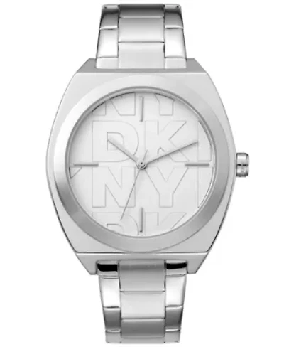 Women's Broadway Max Silver Dial Stainless Steel Bracelet Watch