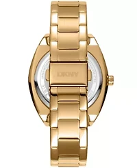 Women's Broadway Maxi Champagne Dial Gold-Tone Stainless Steel Bracelet Watch