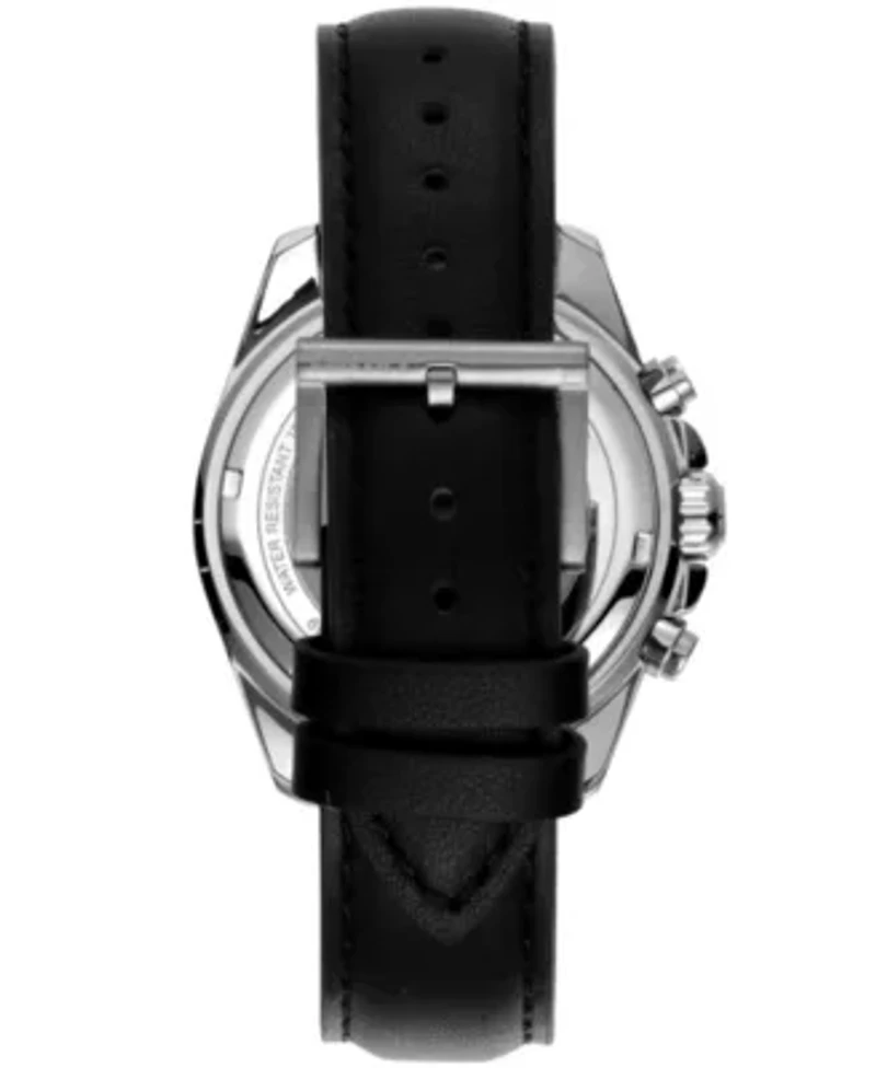 Men's Central Park Chronograph Silver Dial Stainless Steel Bracelet Watch