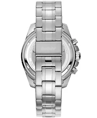 Men's Central Park Chronograph Silver Dial Stainless Steel Bracelet Watch