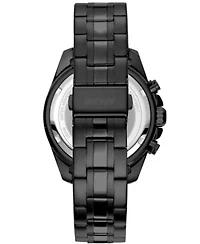 Men's Central Park Chronograph Dark Blue Dial Black Stainless Steel Bracelet Watch