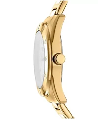 Women's Chambers Multi Sport Chronograph Champagne Dial Gold-Tone Stainless Steel Bracelet Watch