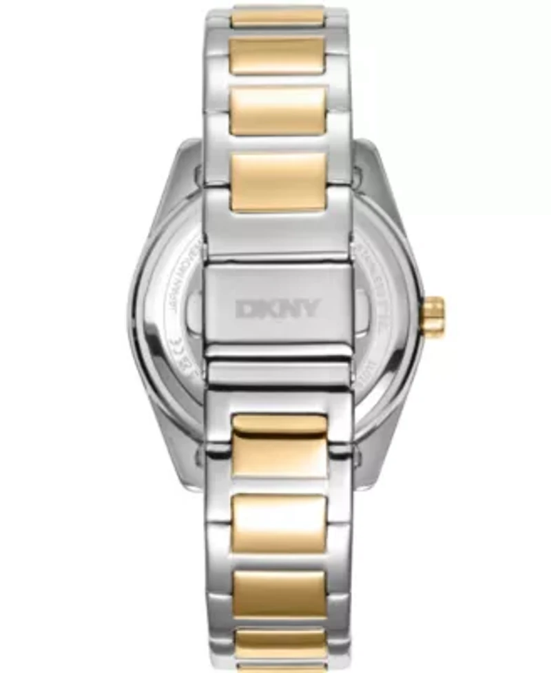 Women's Chambers Multi Sport Chronograph Silver Dial Gold Two-Tone Stainless Steel Bracelet Watch