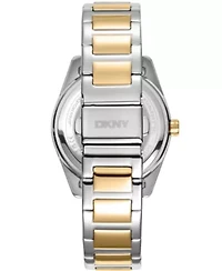 Women's Chambers Multi Sport Chronograph Silver Dial Gold Two-Tone Stainless Steel Bracelet Watch