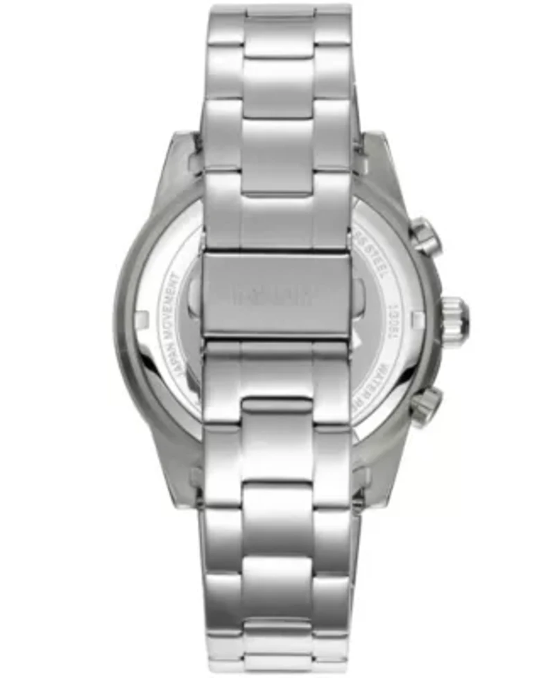 Men's Bryant Park Chronograph Silver Dial Stainless Steel Bracelet Watch