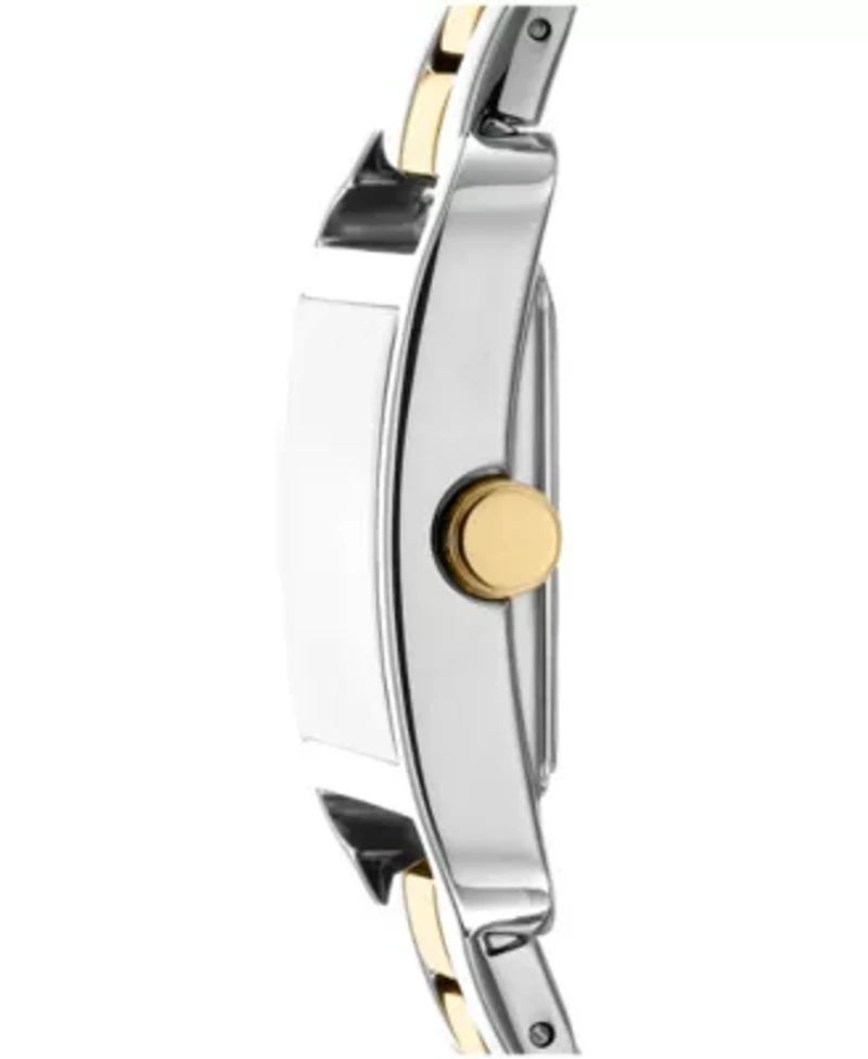 Women's City Midi Dark Green Dial Gold-Two-Tone Stainless Steel Bracelet Watch
