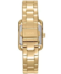 Women's City Midi Silver Dial Rose Gold-Tone Stainless Steel Bracelet Watch