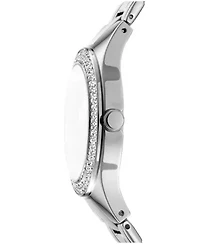 Women's Parsons GlitzLight Blue Dial Stainless Steel Bracelet Watch