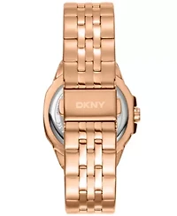 Women's Brooklyn Midi Rose Gold Dial Rose Gold-Tone Stainless Steel Bracelet Watch