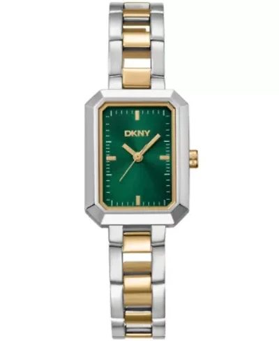 Women's Uptown Midi Dark Green Dial Gold-Two-Tone Stainless Steel Bracelet Watch