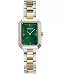 Women's Uptown Midi Dark Green Dial Gold-Two-Tone Stainless Steel Bracelet Watch