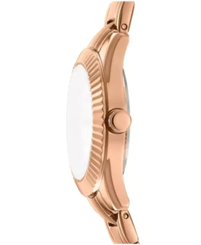 Women's Chambers Glitz Silver Dial Stainless Steel Bracelet Watch