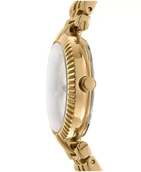 Women's Essential Glitz Champagne Dial Gold-Tone Stainless Steel Bracelet Watch