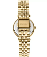 Women's Essential Glitz Champagne Dial Gold-Tone Stainless Steel Bracelet Watch