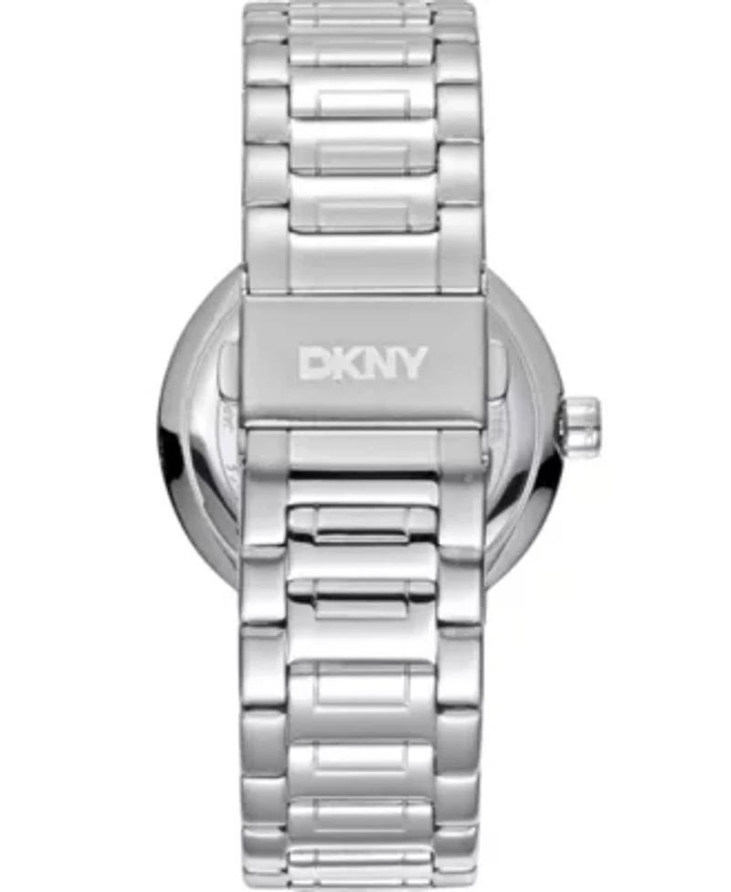 Women's Eastside Logo White Mop Dial Stainless Steel Bracelet Watch