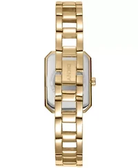 Women's Uptown Glitz Champagne Dial Gold-Tone Stainless Steel Bracelet Watch