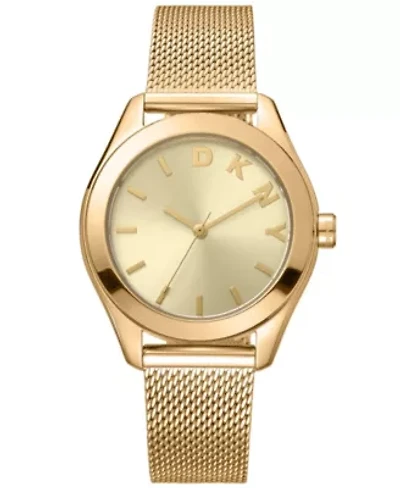 Women's Astoria Champagne Dial Gold-Tone Stainless Steel Bracelet Watch