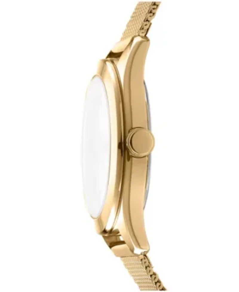 Women's Astoria Champagne Dial Gold-Tone Stainless Steel Bracelet Watch