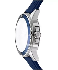DKNY Men's Sport Watch Dark Blue Dial Dark Blue Silicone Strap 43mm 100M