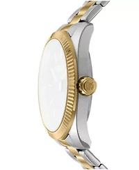 DKNY Men's Date Green Dial Two-Tone Stainless Steel Bracelet Watch 40mm 100M