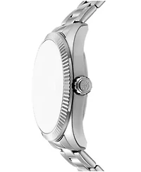 DKNY Men's Day Date Gray Dial Stainless Steel Bracelet Watch 41mm 100M