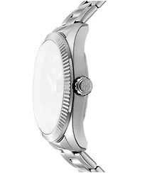 DKNY Men's Day Date Dial Stainless Steel Bracelet Watch 41mm 100M