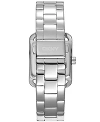 Women's City Glitz Silver Dial Stainless Steel Bracelet Watch