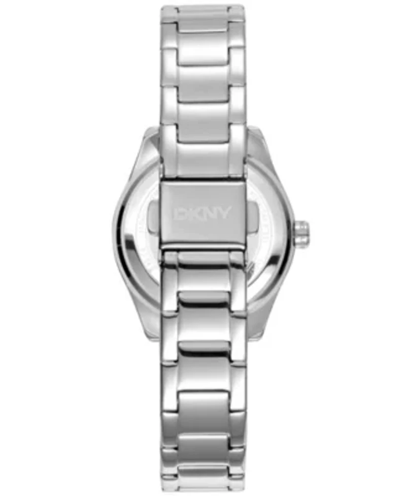 Women's Chambers Glitz Silver Dial Stainless Steel Bracelet Watch