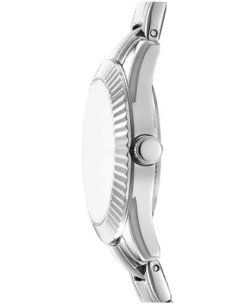 Women's Chambers Glitz Silver Dial Stainless Steel Bracelet Watch