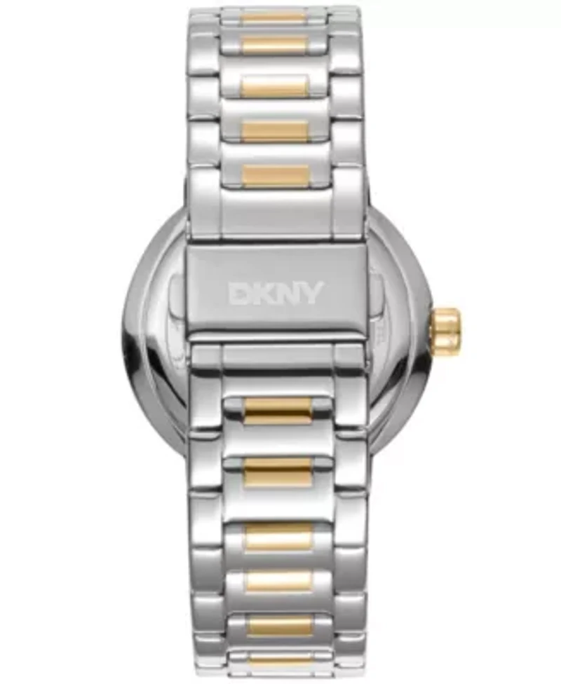 Women's Eastside Logo Light Blue Dial Gold Two-Tone Stainless Steel Bracelet Watch