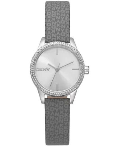 DKNY Women's Milanese Silver Dial Grey Strap Stainless Steel 26mm