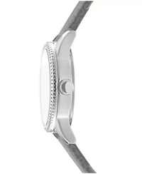 DKNY Women's Milanese Silver Dial Grey Strap Stainless Steel 26mm