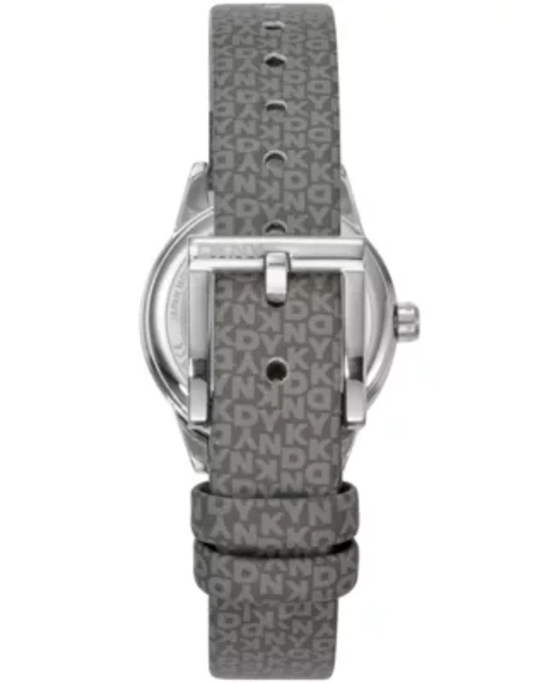 DKNY Women's Milanese Silver Dial Grey Strap Stainless Steel 26mm