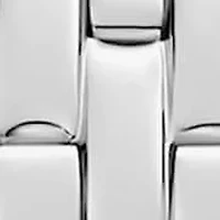 DKNY Women's Signature Shape Silver Dial Stainless Steel Bracelet Watch 20x33mm