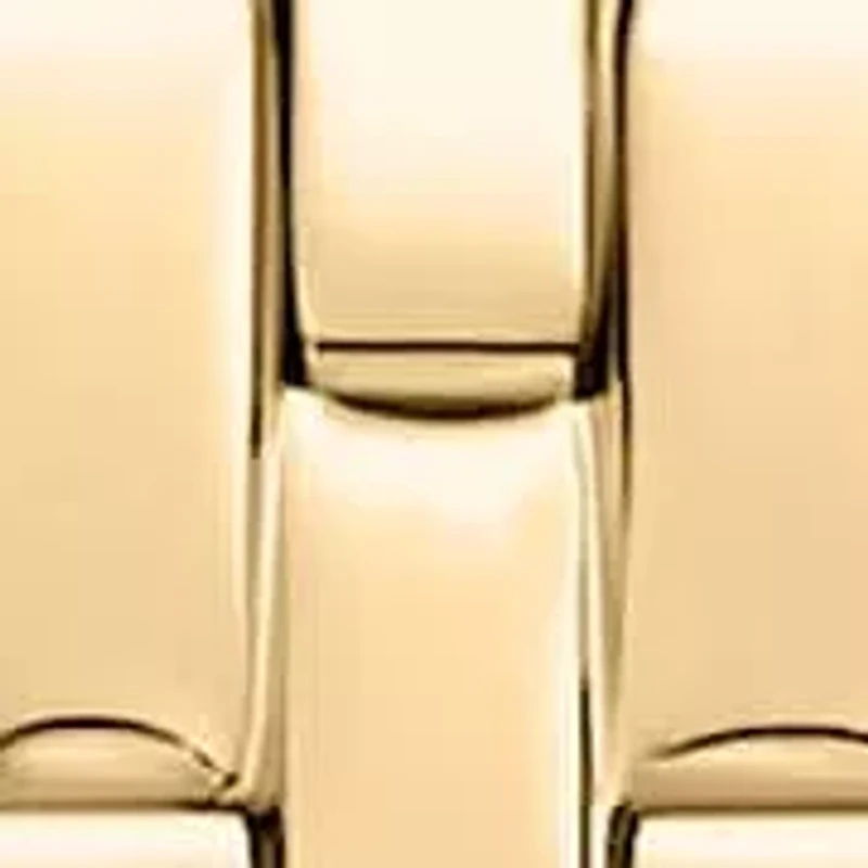 DKNY Women's Signature Shape Green Dial Gold-Tone Stainless Steel Bracelet Watch 20x33mm