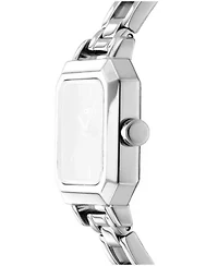 DKNY Women's Silver Dial Open Link Stainless Steel Bracelet Watch 27 x 27mm 30M