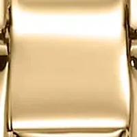 DKNY Women's Mini Silver Dial Gold-Tone Stainless Steel Bracelet Watch 23 mm