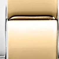 DKNY Women's Mini Dark Green Dial Two-Tone Stainless Steel Bracelet Watch 23 mm