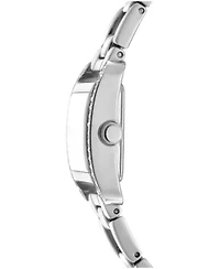 DKNY Women's Mini Silver Dial Stainless Steel Bracelet Watch 23mm and Gift Set
