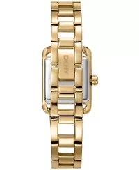 DKNY Women's Mini Champagne Dial Gold-Tone Stainless Steel Bracelet Watch 23mm and Gift Set