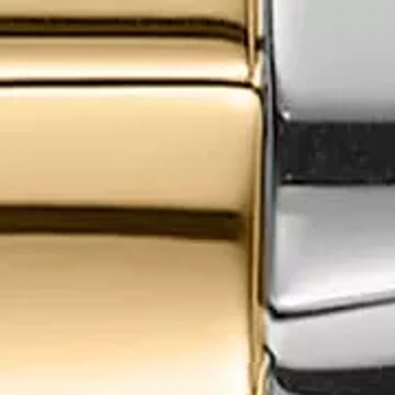 DKNY Women's Mini Silver Dial Two-Tone Stainless Steel Bracelet Watch 23mm and Gift Set