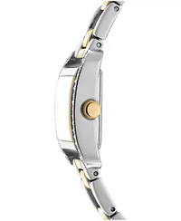 DKNY Women's Mini Silver Dial Two-Tone Stainless Steel Bracelet Watch 23mm and Gift Set