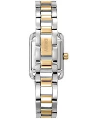 DKNY Women's Mini Silver Dial Two-Tone Stainless Steel Bracelet Watch 23mm and Gift Set
