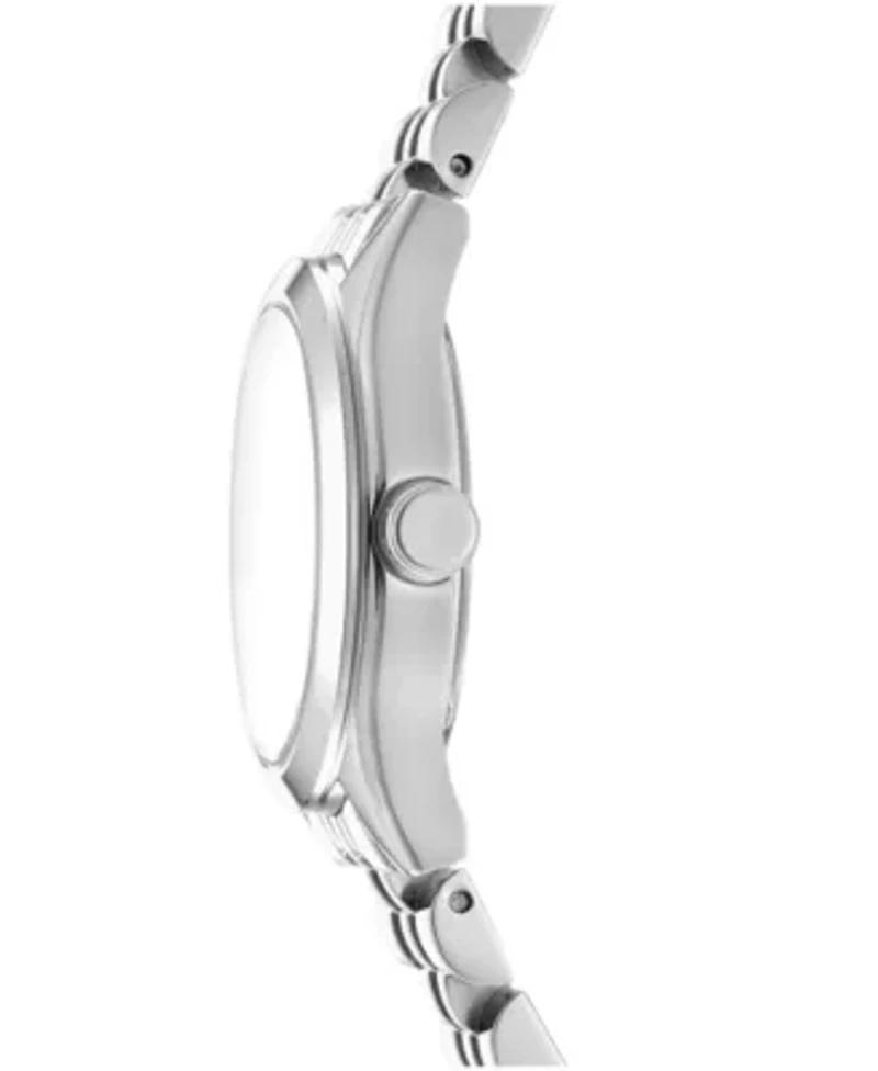 DKNY Women's Essentials Black Dial Stainless Steel Bracelet Watch 28mm