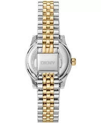 DKNY Women's Essentials Green Dial Two-Tone Stainless Steel Bracelet Watch 28mm