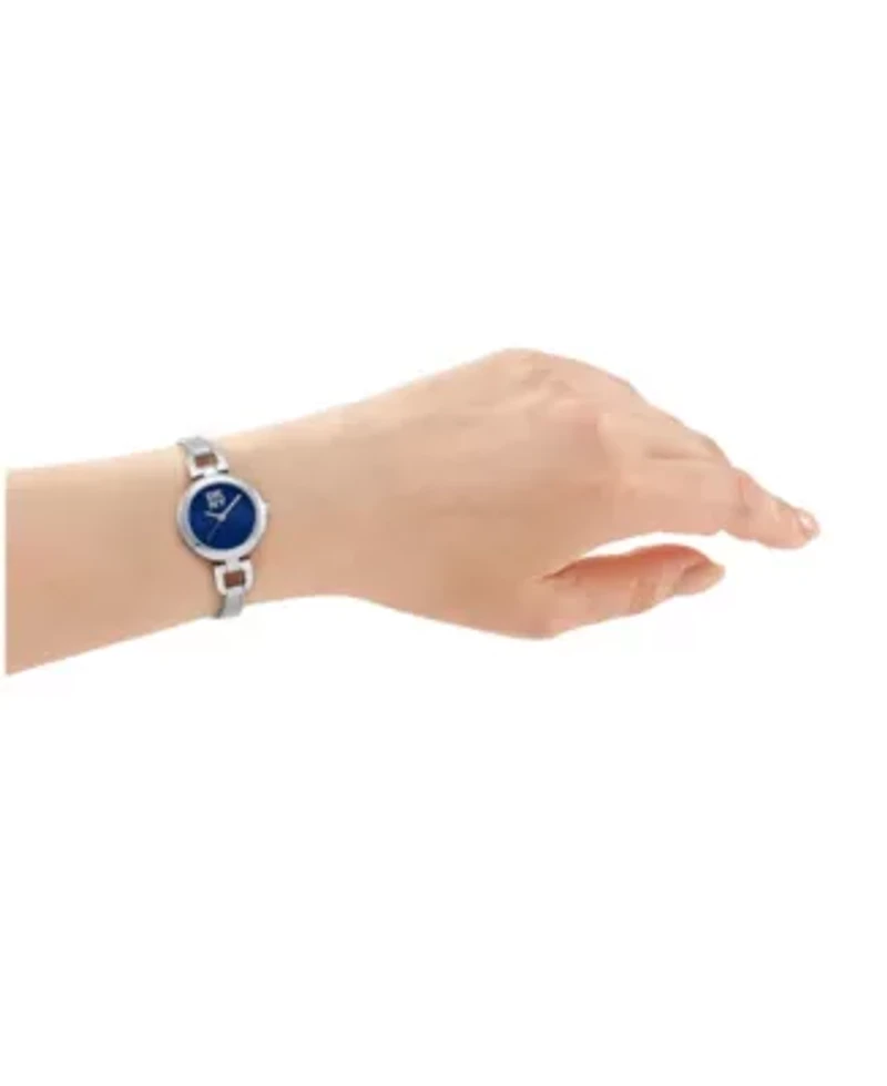 DKNY Women's Milanese Dark Blue Dial Stainless Steel Bracelet Watch 26mm