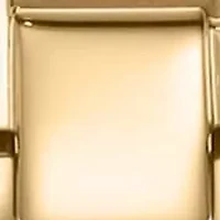 DKNY Women's Open Link Champagne Dial Gold-Tone Stainless Steel Bracelet Watch 28mm