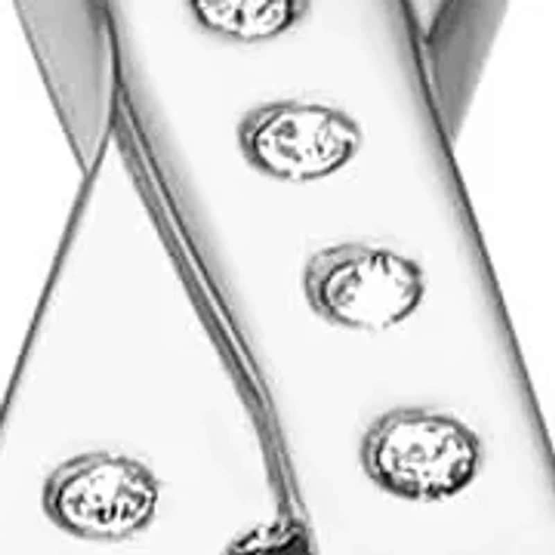 DKNY Women's Half Bangle Silver Dial Stainless Steel Watch 26mm
